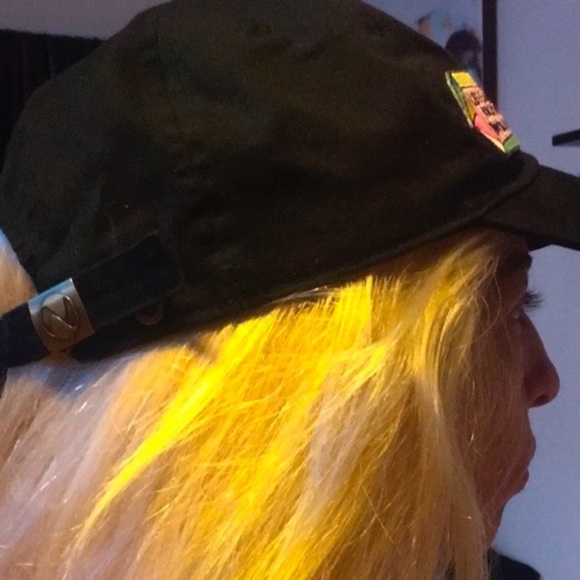 Humor Spiritual Woke Patch Pop Culture Adjust hat black adult one size - Picture 6 of 6